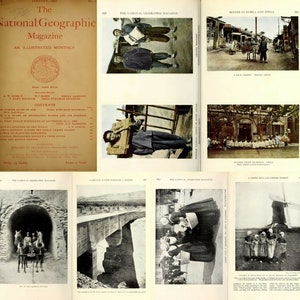 The National Geographic Magazine (1889 -1912) – 230 Rare Old Issues - Instant Digital Download