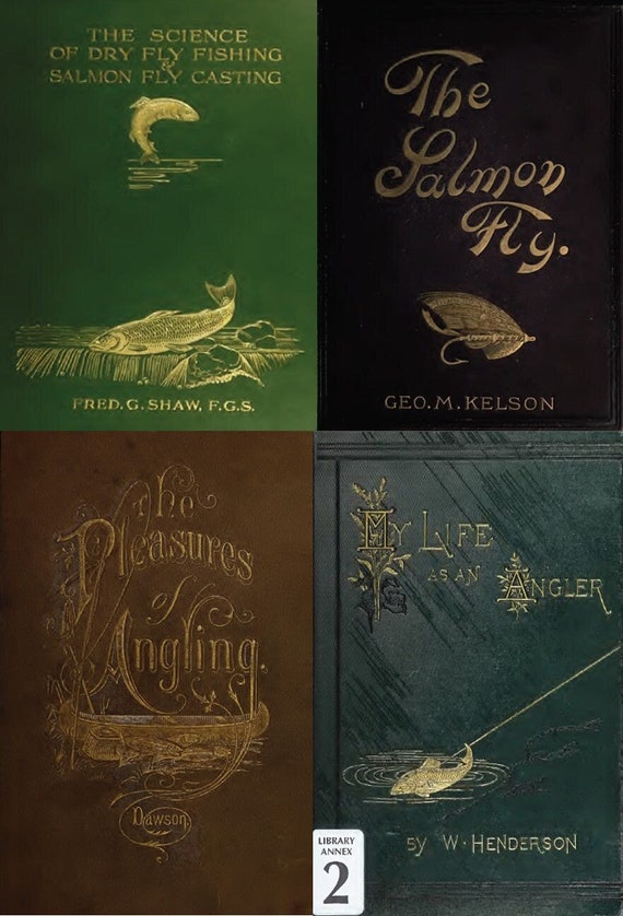 160 Rare Books on Fishing, Fly Fishing, Tying, Angling, Salmon