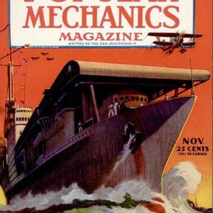 Popular Mechanics Magazine - 105 vieux numéros rares - Années (1929-1937) - EN DVD