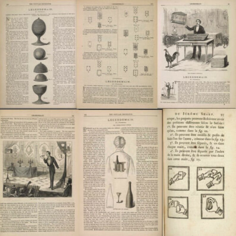 50 Rare old Books on Magic, Conjuring, Witchcraft, Occult Digital Instant Download image 3