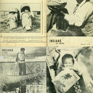 109 Old Issues Of Indians At Work Native Americans Affairs Magazine Digital Instant Download image 2