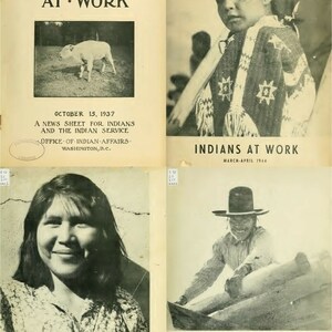 109 Old Issues Of Indians At Work Native Americans Affairs Magazine Digital Instant Download image 3