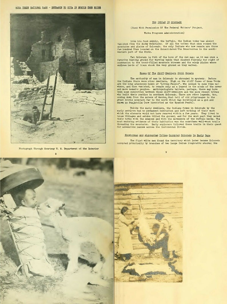 109 Old Issues Of Indians At Work Native Americans Affairs Magazine Digital Instant Download image 7