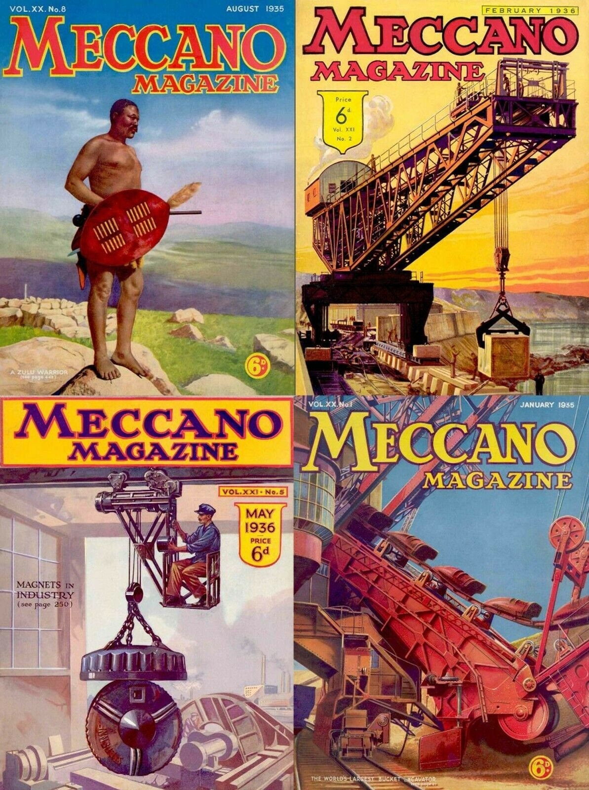 Meccano Magazine Collection Vol. 1 (1916-1936) - Mechanical