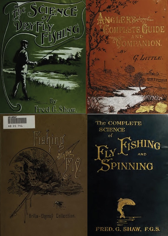 160 Rare Books on Fishing, Fly Fishing, Tying, Angling, Salmon, Trout, Flies,  Rod, Reel & More Digital Instant Download -  Canada