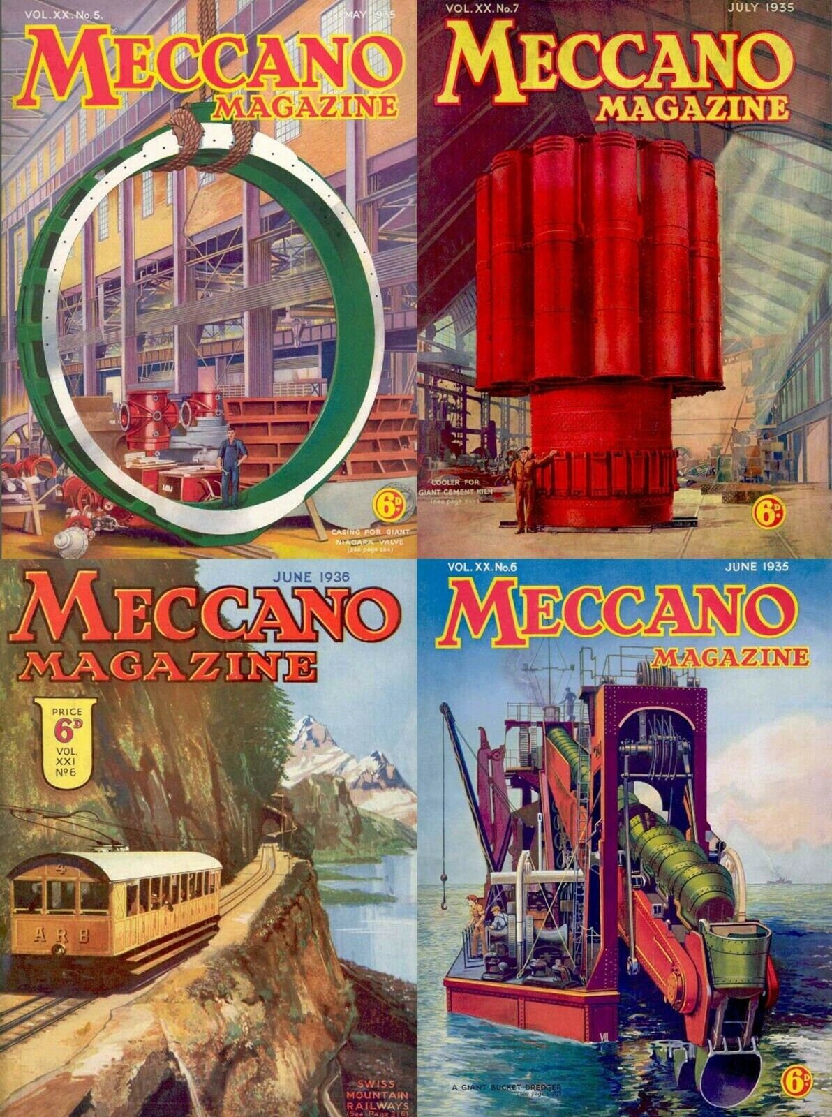 Meccano Magazine Collection Vol. 1 (1916-1936) - Mechanical