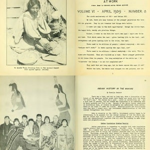 109 Old Issues Of Indians At Work Native Americans Affairs Magazine Digital Instant Download image 6