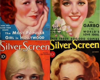 Silver Screen - Films Movies Stars Magazine (1930-1940) - 104 Old