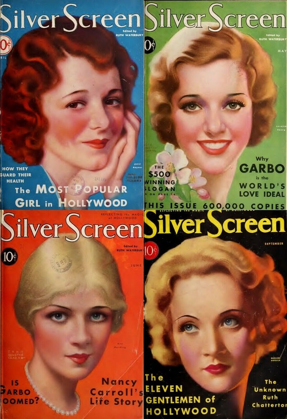 Silver Screen - Films Movies Stars Magazine (1930-1940) - 104 Old