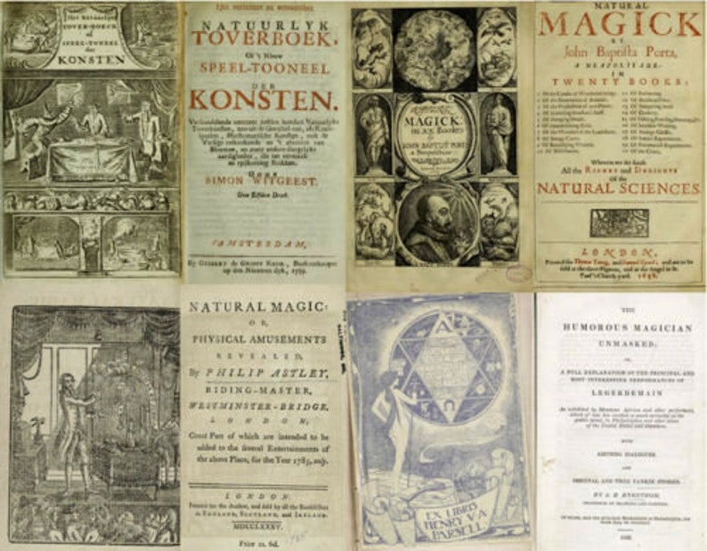 50 Rare old Books on Magic, Conjuring, Witchcraft, Occult Digital Instant Download image 1