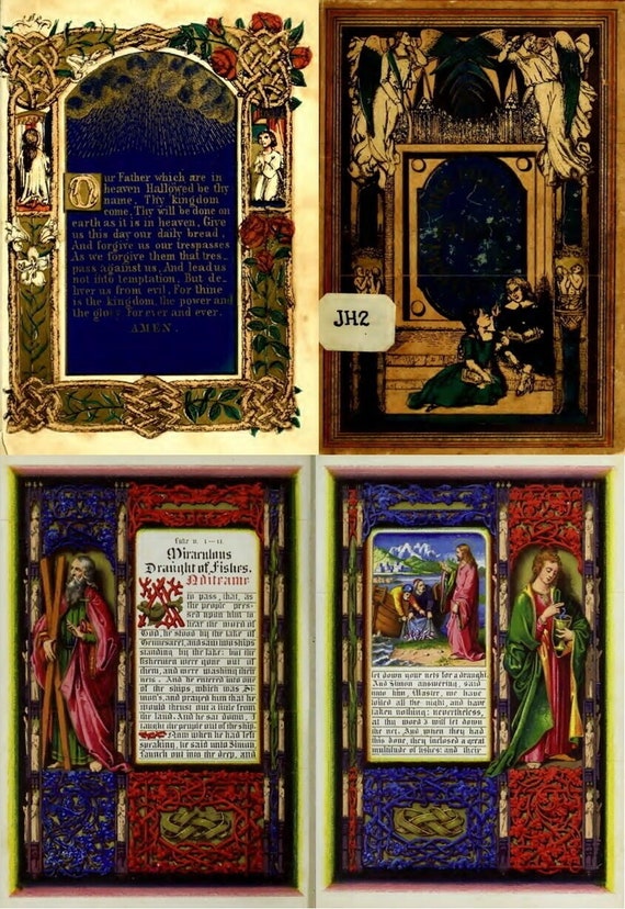 洋書 Illuminated Manuscripts Illuminated Manuscripts and Their Makers, Leather Bound