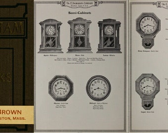 Ingraham Watches Clocks Catalogs (1897-1940) Rare History Collection  (Digital Download)