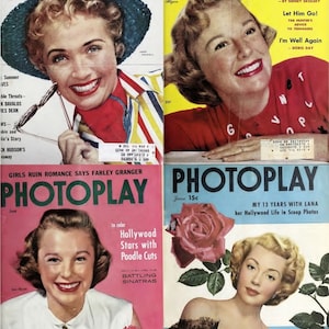 Photoplay Magazine: 591 Vintage Film Fan Issues (1914-1964) - Digital Download