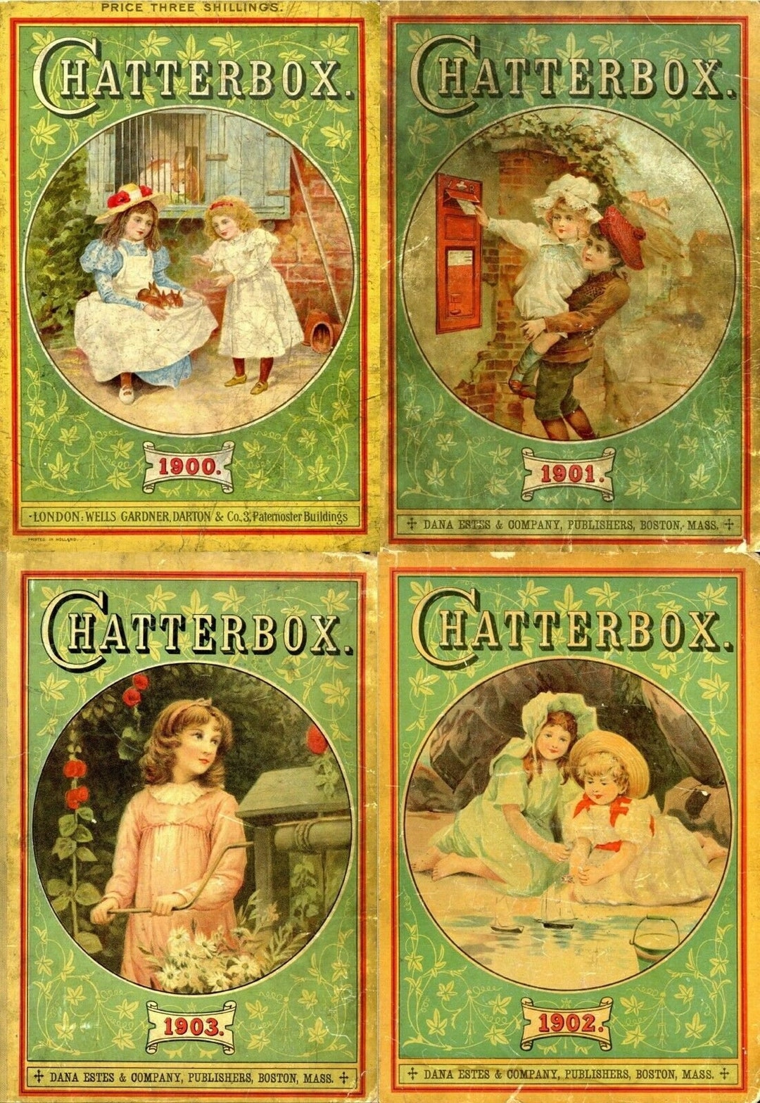 Chatterbox (1898-1905) Vintage Illustrated Victorian