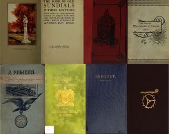 Horology & Watchmaking Books: Clocks, Sundials, Repair (Digital Download)