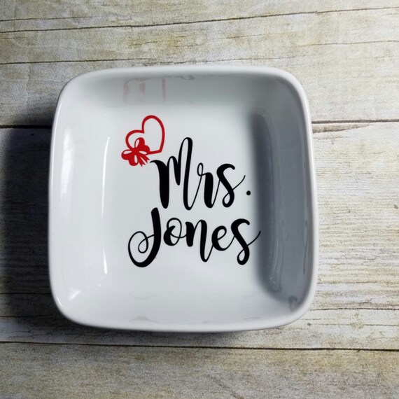 Personalized Key Dish Holder Key Dish Spare Key Holder Key Etsy