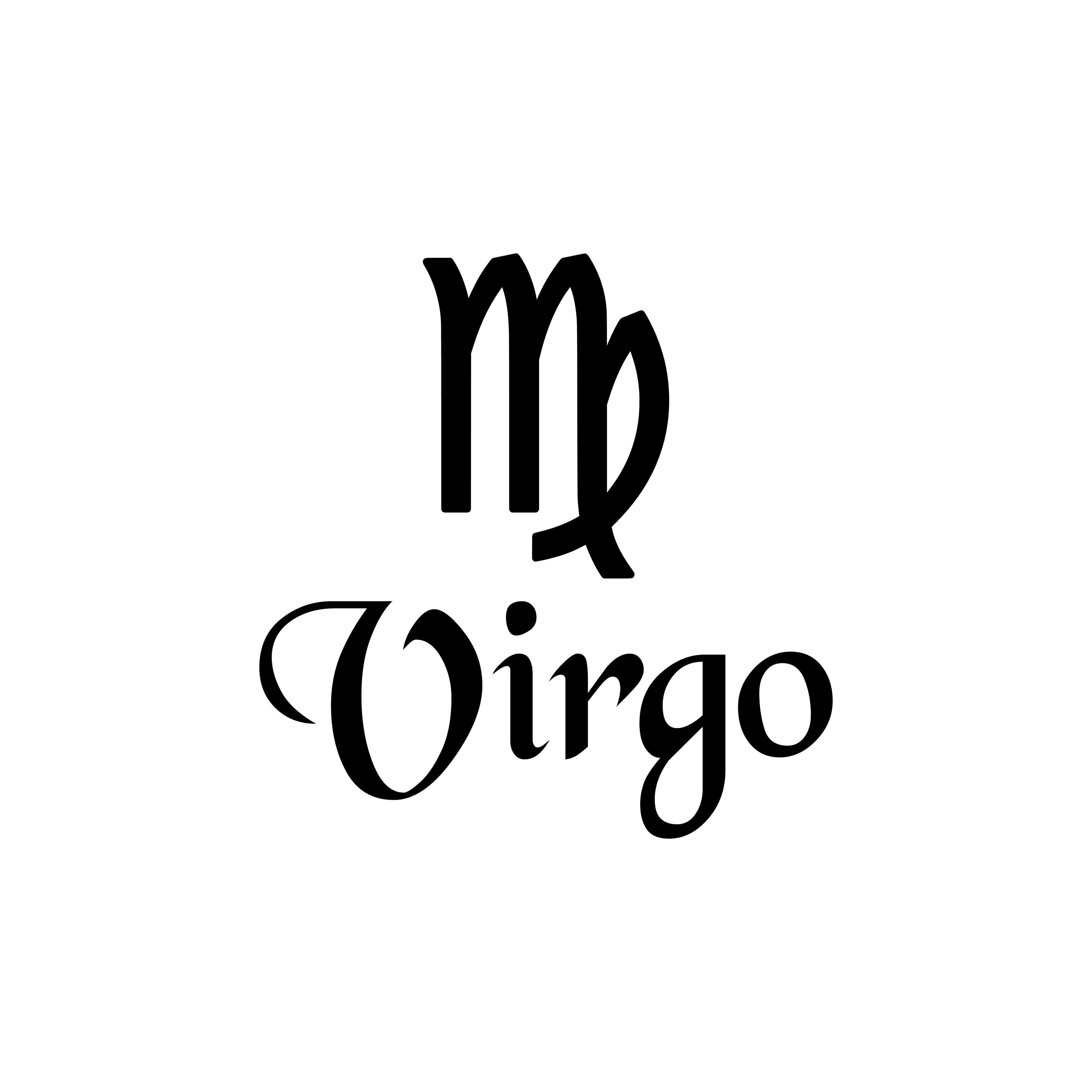 Virgo SVG Horoscope SVG Zodiac SVG Astrological Svg Birth - Etsy