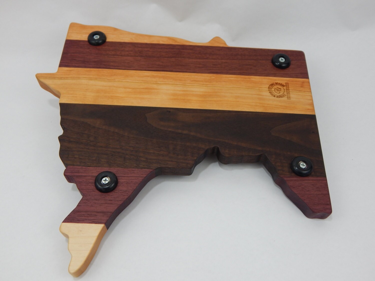 Handcrafted Wood Minnesota Cheese/Cutting Board. Cherry,
