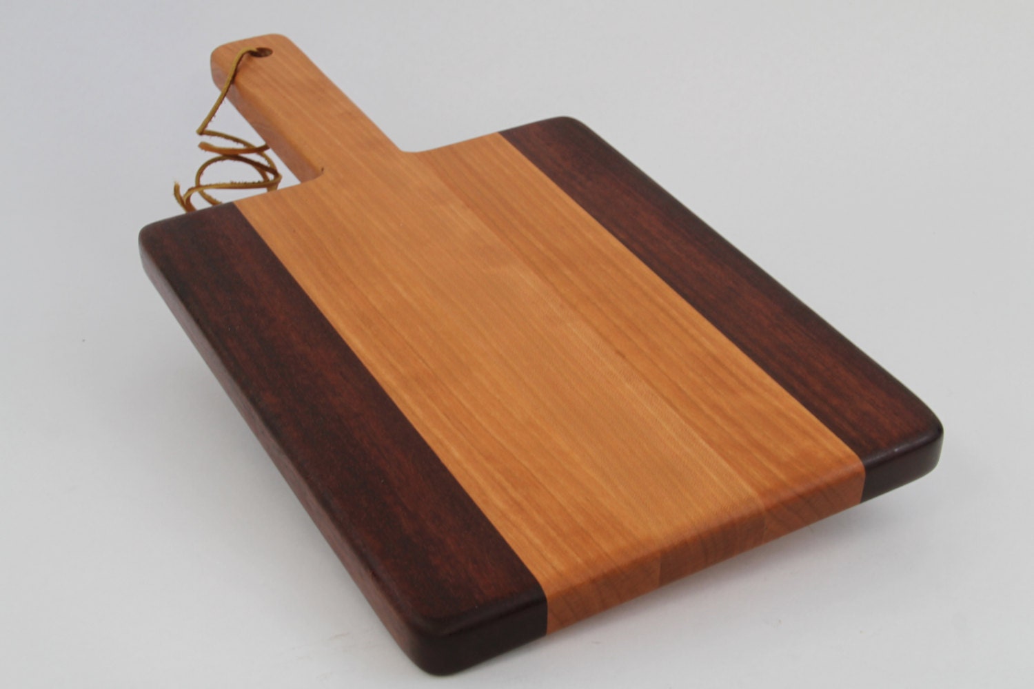 Handcrafted Wood Cutting Board Paddle Board,Cherry & Laser