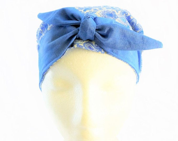 Scrub Hat With Bow Scrub Cap With Bow Retro Scrub Hat With Etsy