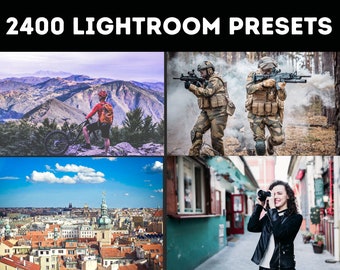 Lightroom Presets , Pack of 2400 Lightroom Presets , Mobile lightroom Presets , Desktop Lightroom Presets , Lightroom Filter,