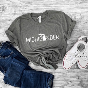 Short Sleeve Michigander Michigan T-Shirt - Oswald Michigan