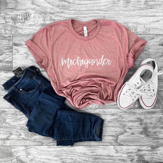 Short Sleeve Michigander Michigan T-Shirt - Multiple Colors Available - Original Trees