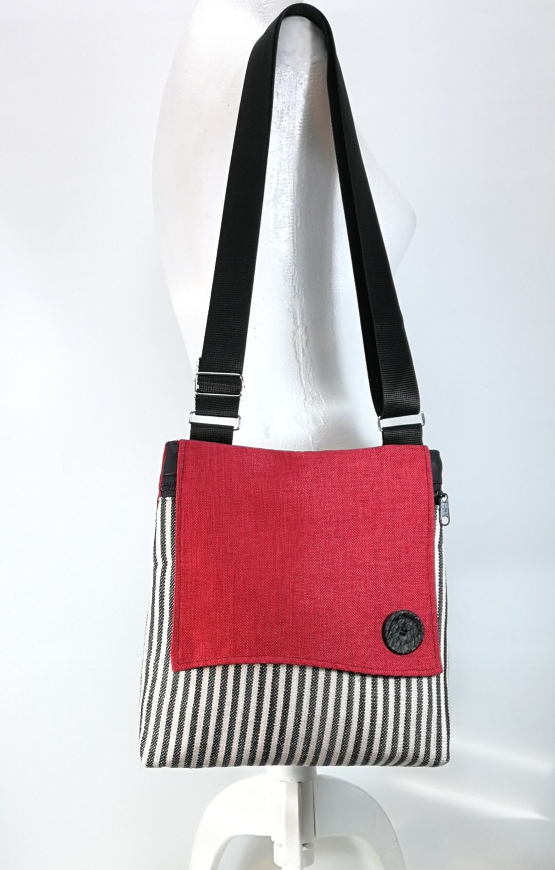 Sac ?� main ?� bandouli?�re Sac tout en tissu Sac ?�cologique - Etsy France