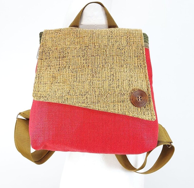 mini fabric backpack