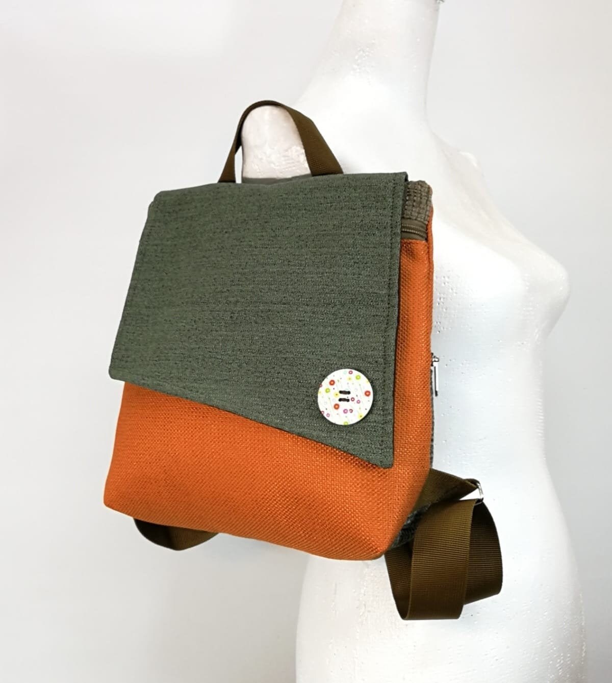 small fabric backpack