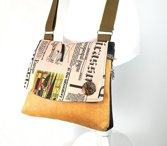 mustard handbag