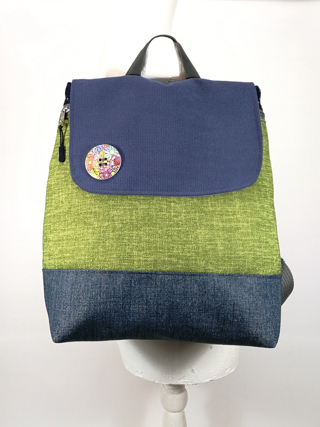 Eco Vegan Backpack Diaper Backpack Mom Bag Book Bag Ipad - Etsy Israel