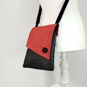 Petit sac à main, sac tout en tissu, bandoulière, cadeau végétalien pour femmes, sac à bandoulière pour iphone, petit sac coloré, livraison gratuite