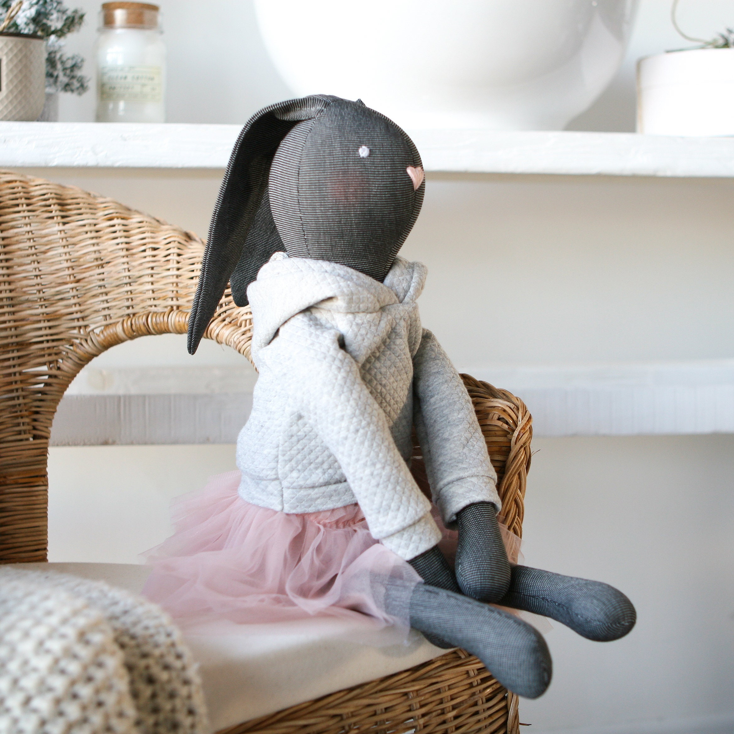 handmade bunny doll