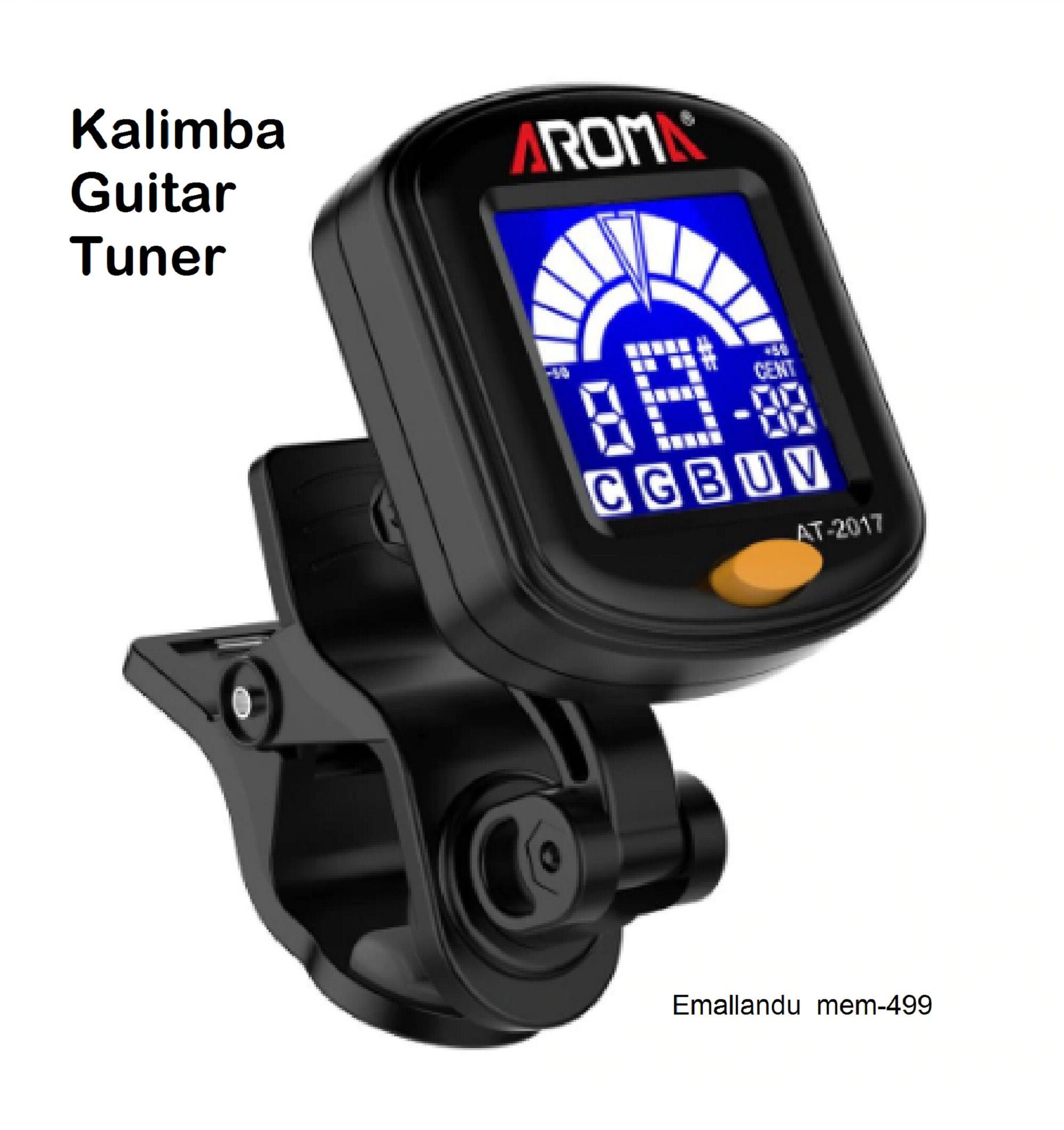 Kalimba Tuner African Thumb Piano Guitar ABS Autotuner Black Etsy