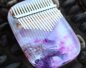 Dream Kalimba Thumb Piano Hluru Art Design Clear Crystal Transparent Music Instrument Gift  Sale offer