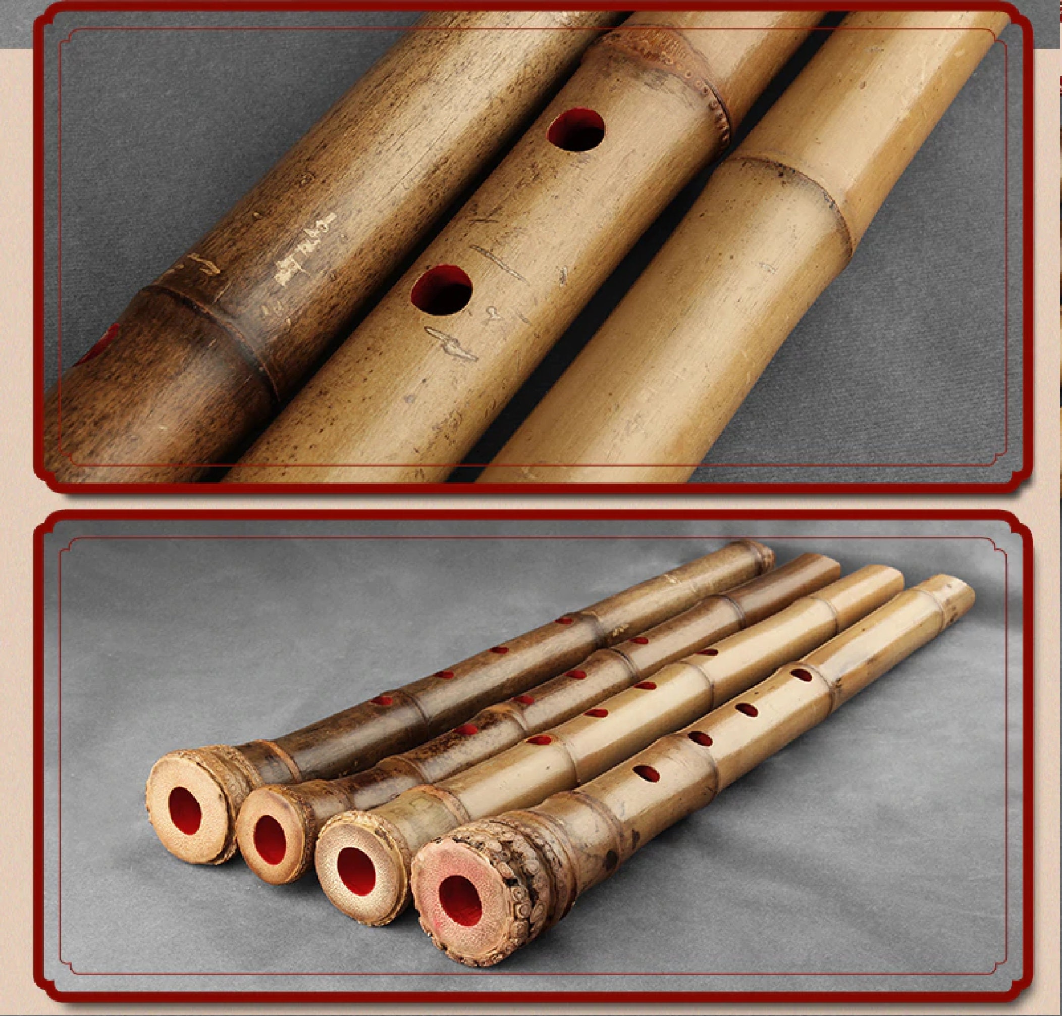 E Key Nan Xiao Shakuhachi Like 5 Holes 1.6 Feet Wooden Music Etsy
