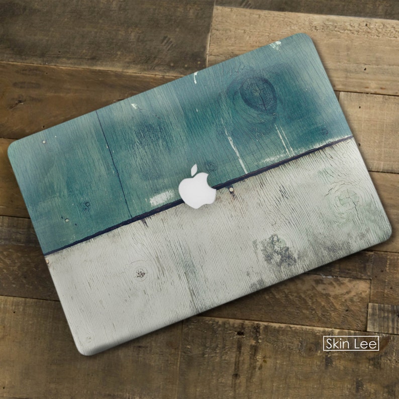 WOOD ART Wood MacBook Decal Macbook Stickers Macbook Skin Etsy