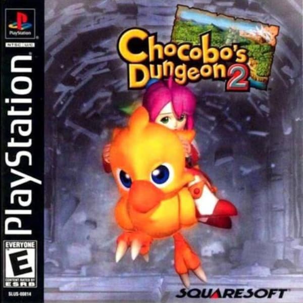 Chocobo's Dungeon 2 PS1 Great Condition Fast Shipping