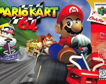 ニンテンドー64 マリオカート64 ドイツ版ボックス - Etsy 日本