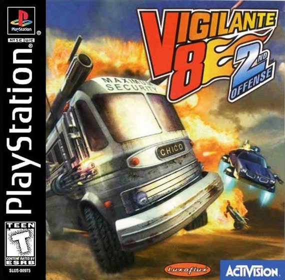 Vigilante 8 Second Offense PS1 Great Condition Fast Shipping - Etsy