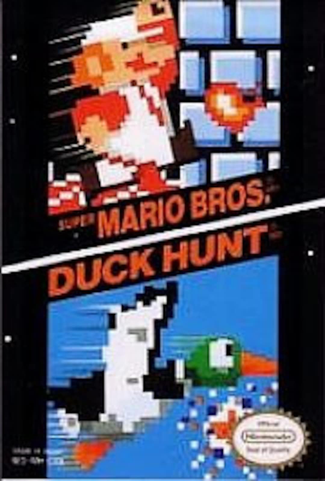 Super mario bros and duck hunt nes discount