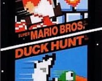 Super Mario Bros. / Duck Hunt NES Ottime condizioni Spedizione veloce