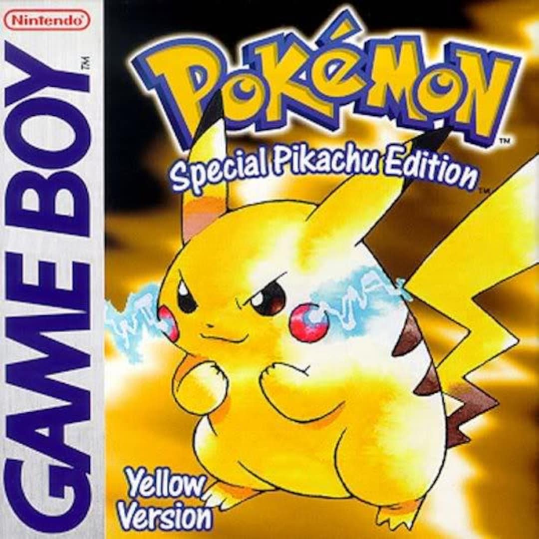 Pokemon Yellow Special Pikachu Edition Gameboy Great Condition Fast Shipping Official Nintendo