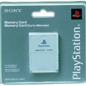 Tarjeta de memoria PS1 de la marca Sony. Excelente estado. Envío rápido.