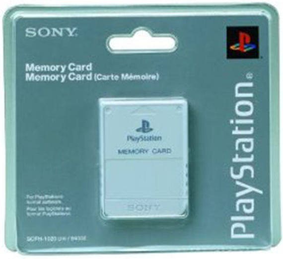 underholdning Ingeniører respekt Sony Brand PS1 Memory Card Great Condition Fast Shipping - Etsy