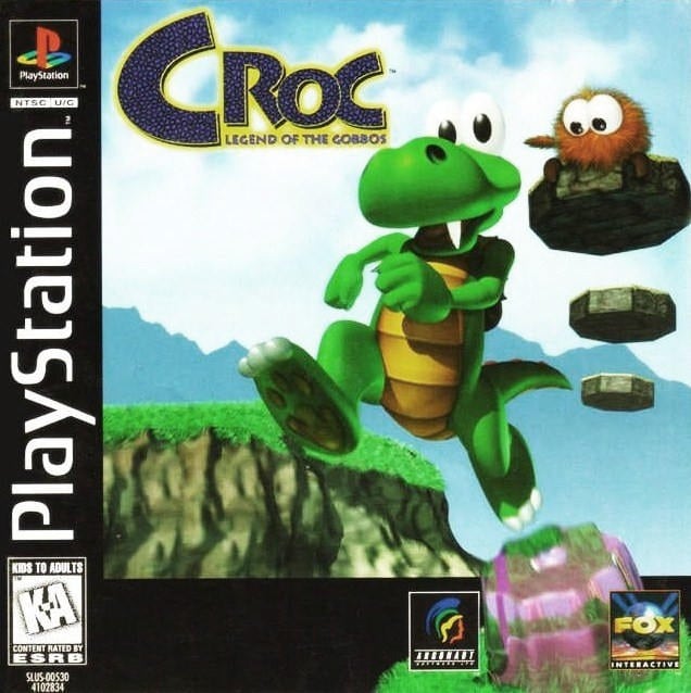 Croc Legend Of The Gobbos PS1 Great Condition Fast Shipping Etsy