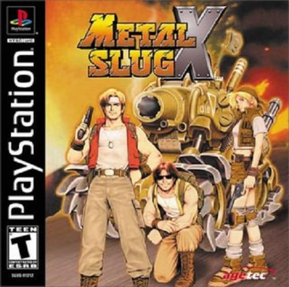 Metal Slug X PS1 Great Condition Fast Shipping -  Hong Kong