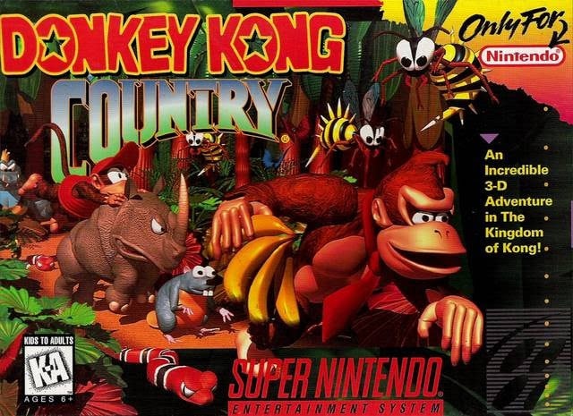 Donkey Kong Country SNES Great Condition Fast Shipping