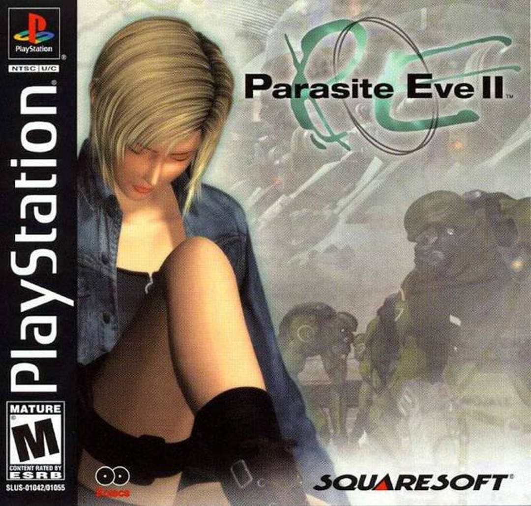 Parasite Eve Series PS1 RPG Reproduction Case 